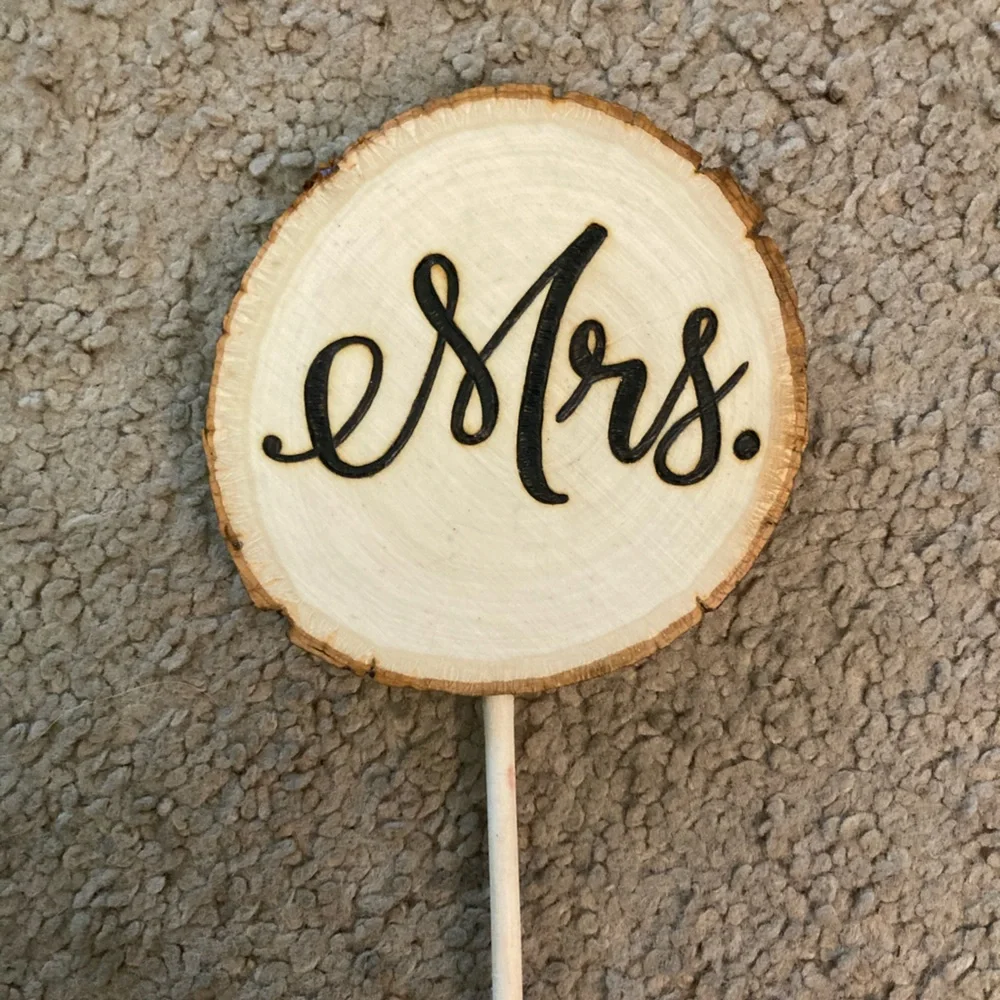 Handmade Wedding Cake Toppers